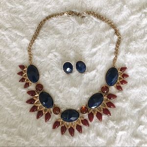 Statement Necklace and Earring Set